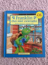 Książka Franklin chce miec zwierzatko tom 1 twarda oprawa debit