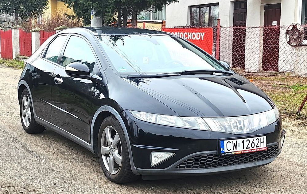Honda Civic SPORT Oryginalny Lak Klimatronik Alcantara