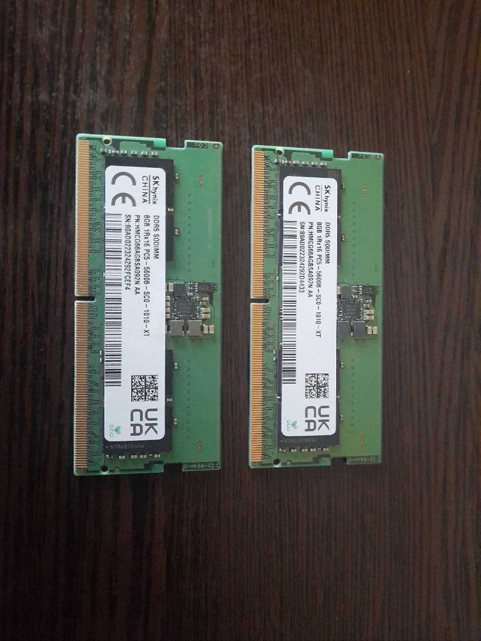 Оперативная память для ноутбука SK Hynix DDR5 5600 2 x 8gb