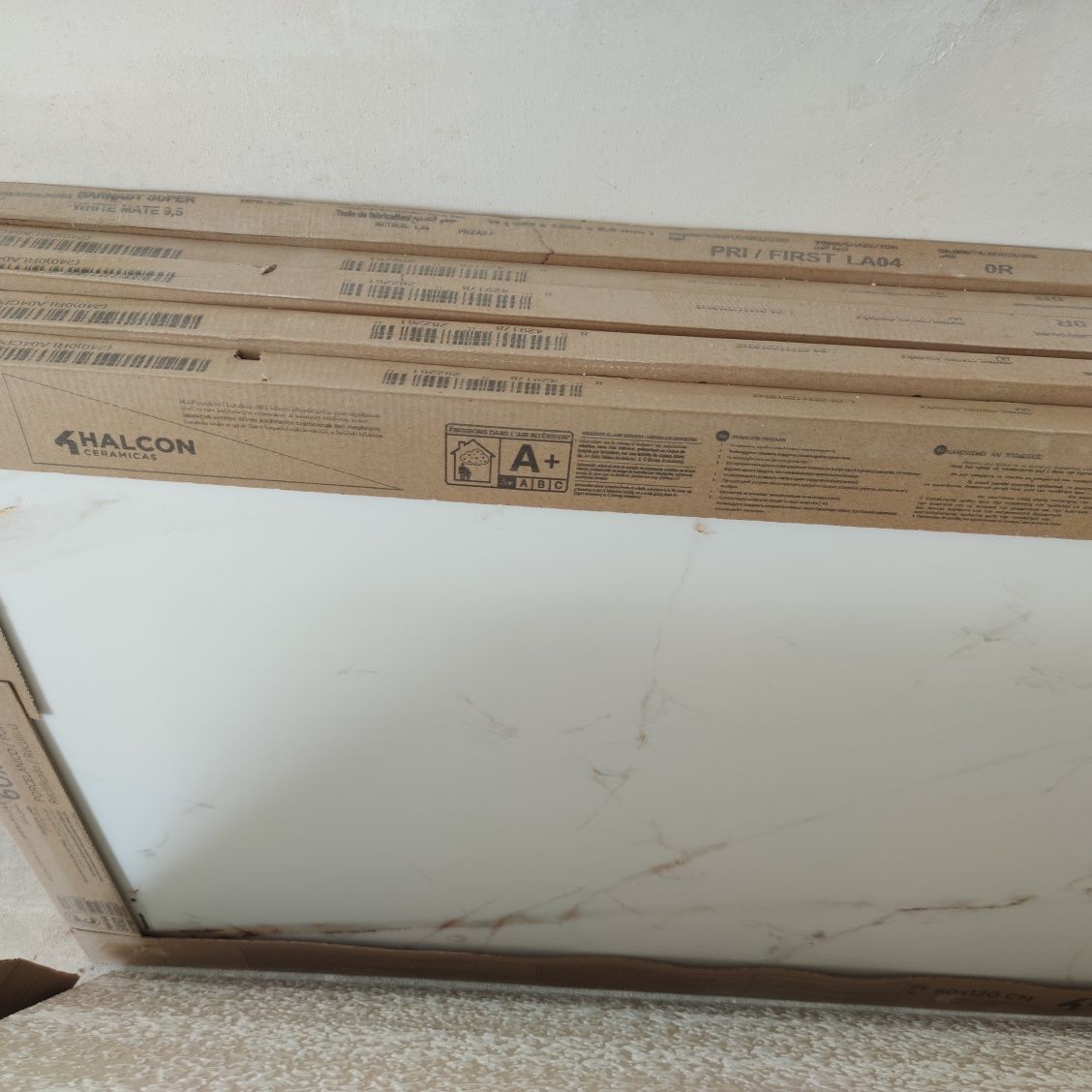 Hiszpańskie płytki 60x120 HALCON Barnaby Super White Mate 8m2