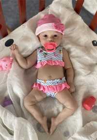 Boneca realista nenuco baby reborn doll 100% silicone