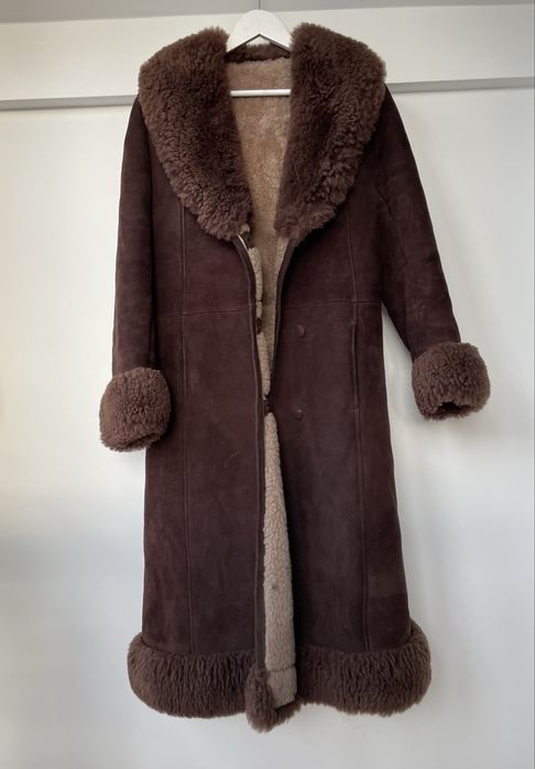 Kożuch damski plaszcz