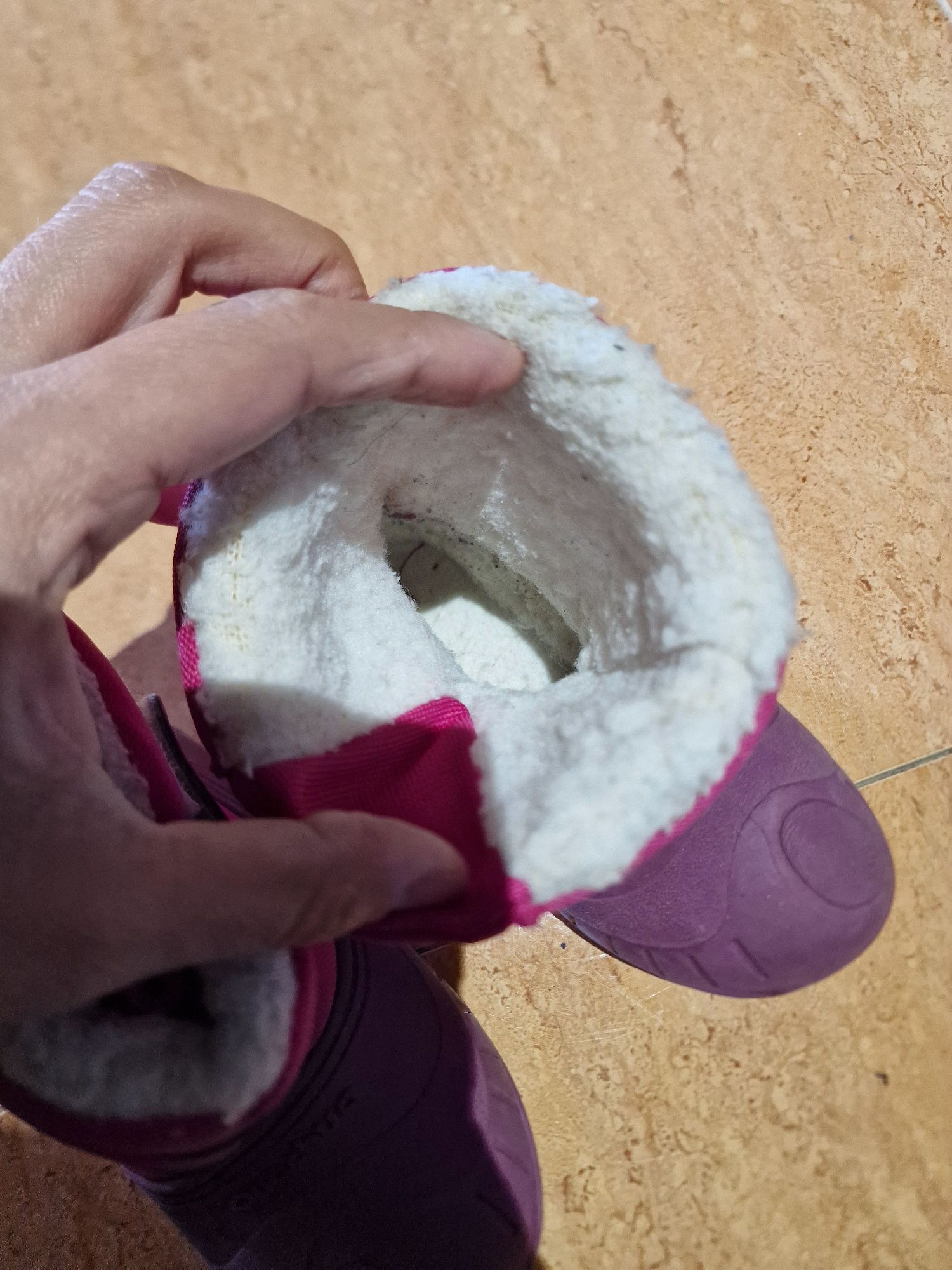 Botas com pêlo Quechua