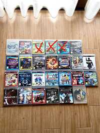 Lote / Coleção de 23 Jogos de Sony Playstation 3 ( PS 3 ) COD Buzz etc