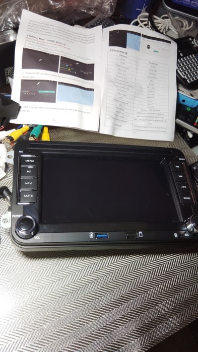 Stacja multimedialna GPS 2 DIN WW.SKODA.SEAT