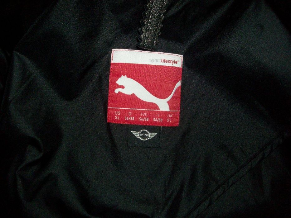 KURTKA męska PUMA XL beżowa z klasą przejściowa