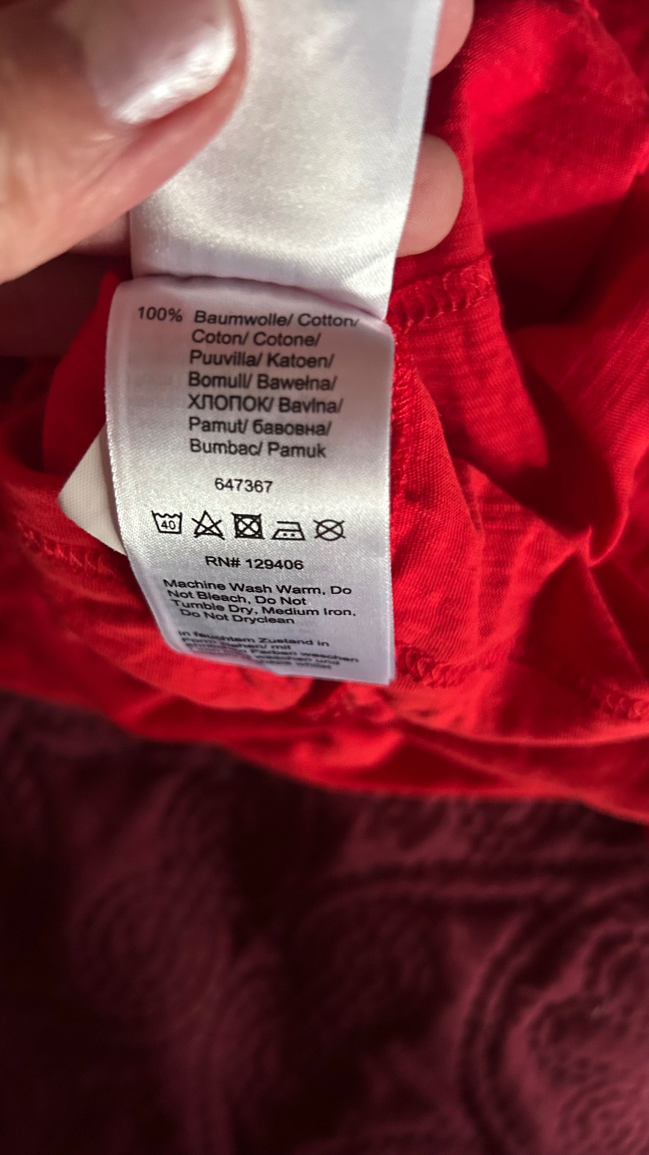 Czerwona sukienka damska r 40 42