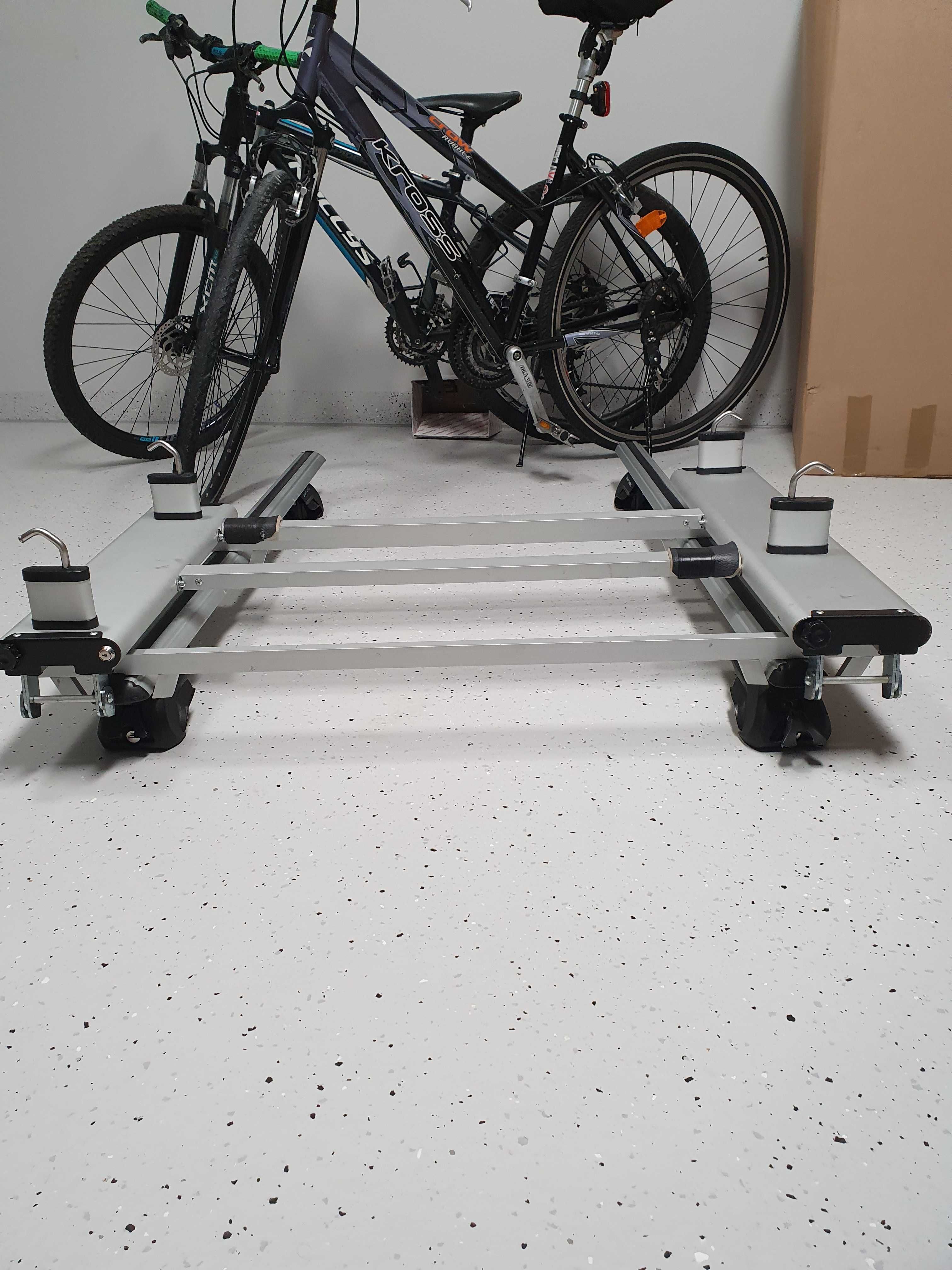 bagażnik rowerowy na dach SAGNER REVOLV 2 (na 2 rowery), innowacyjny
