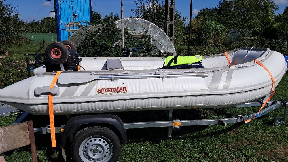 Sprzedam Ponton suzumar 360 z silnikiem i przyczepą