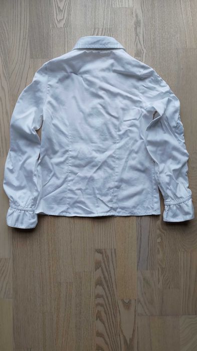 biała koszuka dziewczęca Coccodrillo rozmiar 134