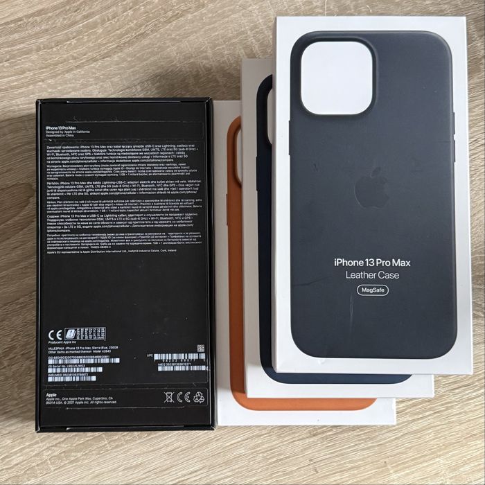 iPhone 13 Pro Max 256GB Sierra Blue JAK NOWY Bat. 100%