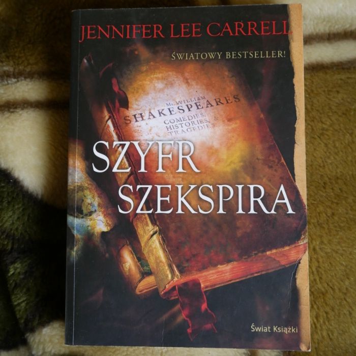 Szyfr Szekspira - Jenniffer Lee Carrell - bestseller - Swiat Ksiazki