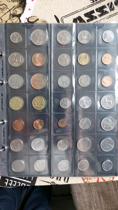 Коллекция монет с животными(fauna) 186шт.