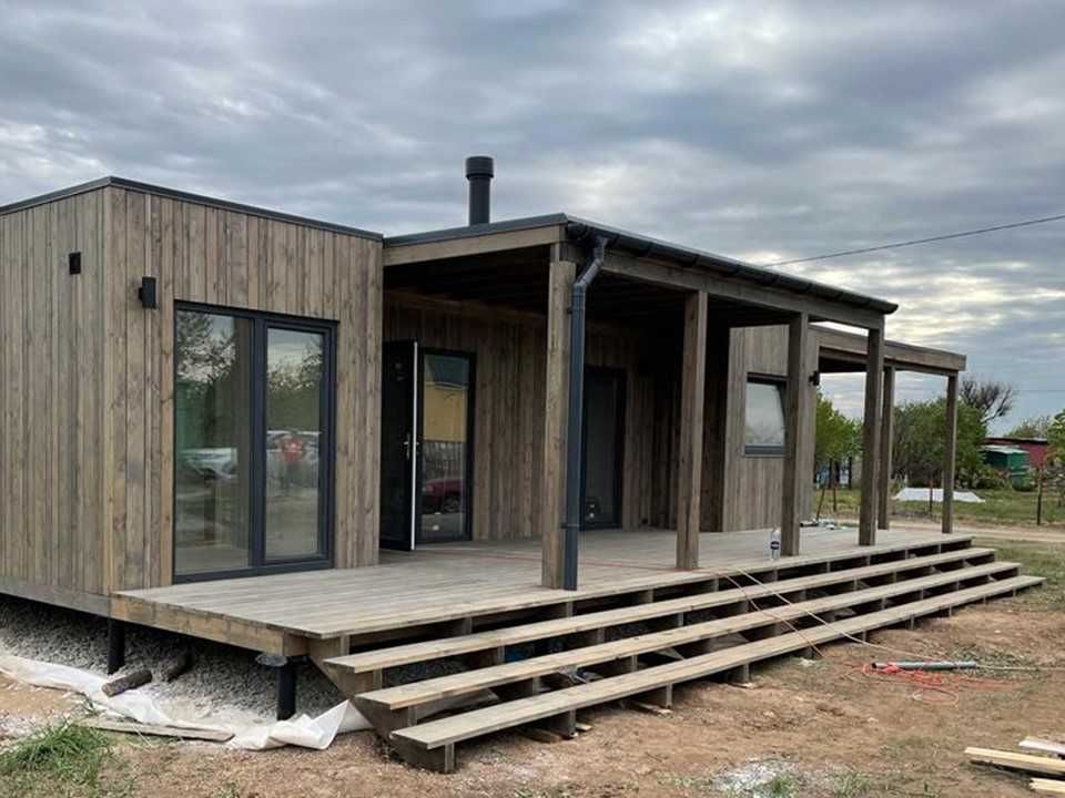 Casa de Madeira T.4 Bungalow Pré-Fabricada