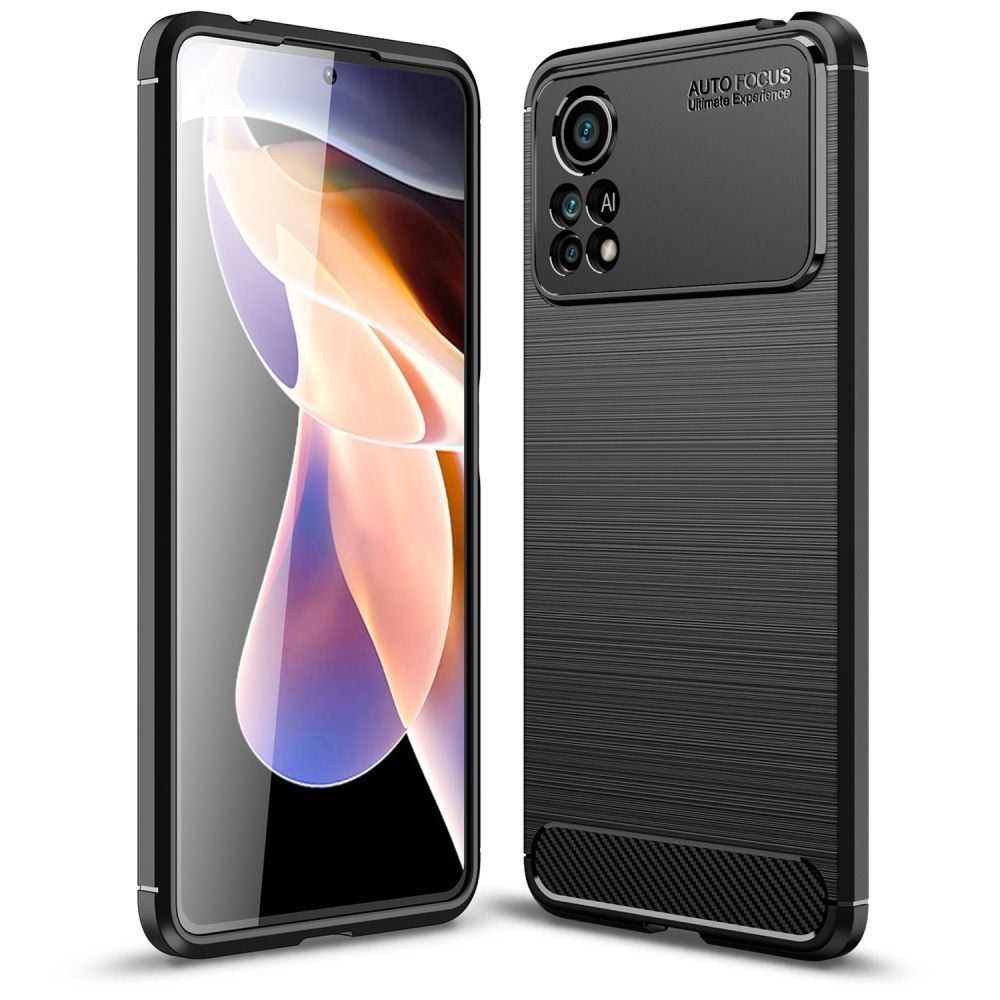 Etui Tpucarbon Do Xiaomi Poco X4 Pro 5G Black