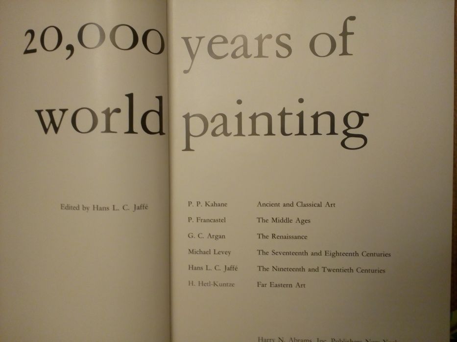 20,000 lat swiatowego malarstwa