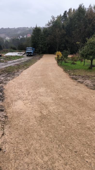 Utwardzenia dróg dojazdowych ,parkingów, pod kostkę