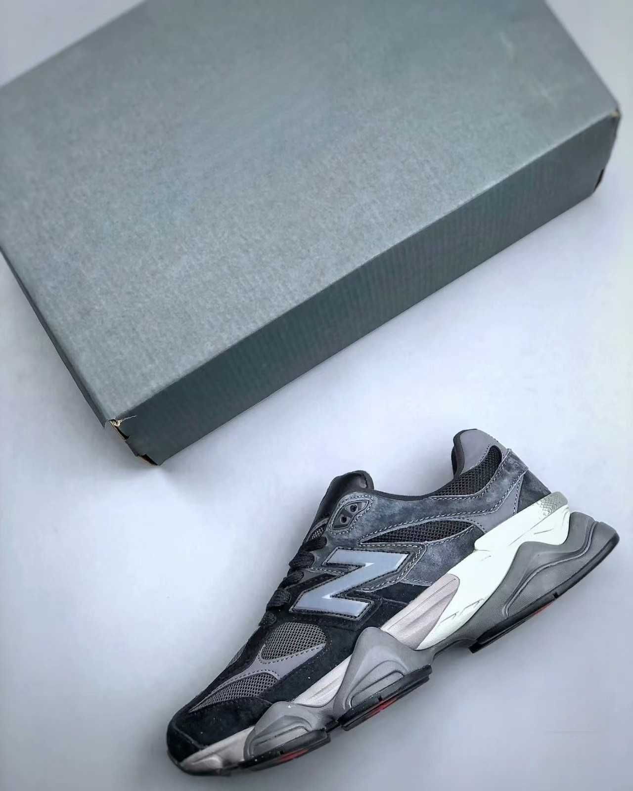 New Balance 9060 Black Castlerock Grey  R.43