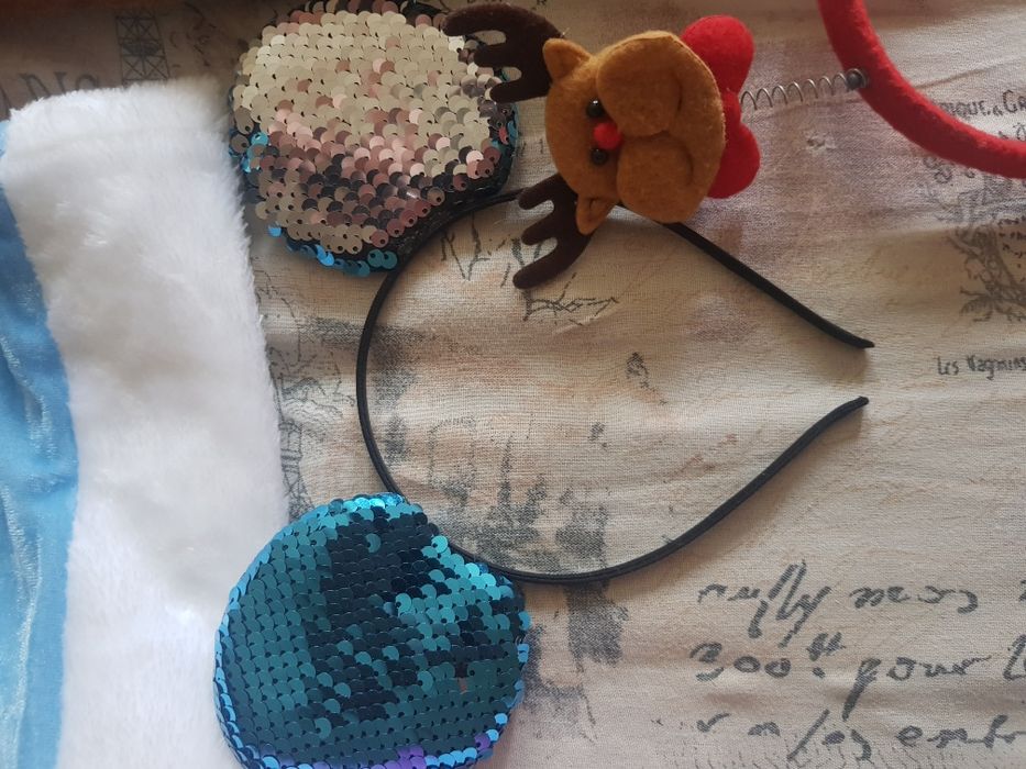 Обруч шапка ушки колпак