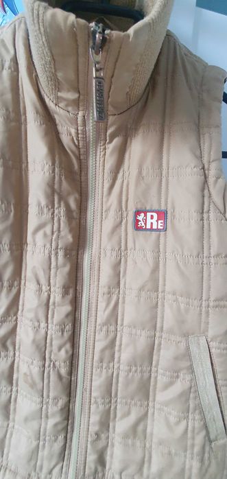 Bezrękawnik Reserved  128, kolor musztardowy