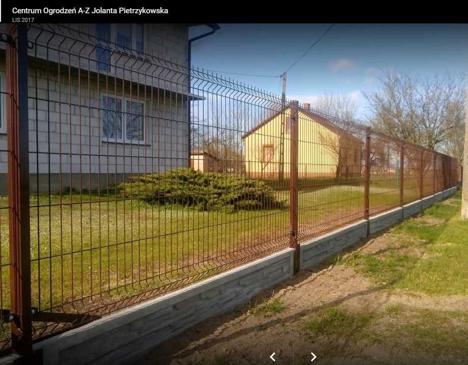 Ogrodzenie panelowe 3d fi 4 i 5 mm ocynk + kolor + montaż TANIO