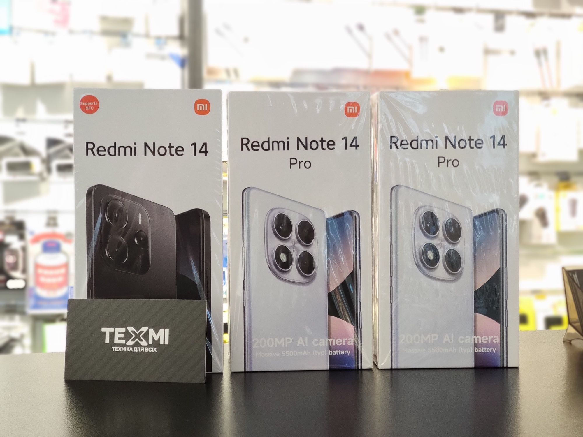 МАГАЗИН! Нові Xiaomi Redmi Note 14 Pro 8/256Gb Black, Purple