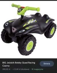 BIG Jeździk Bobby Quad Racing Czarny