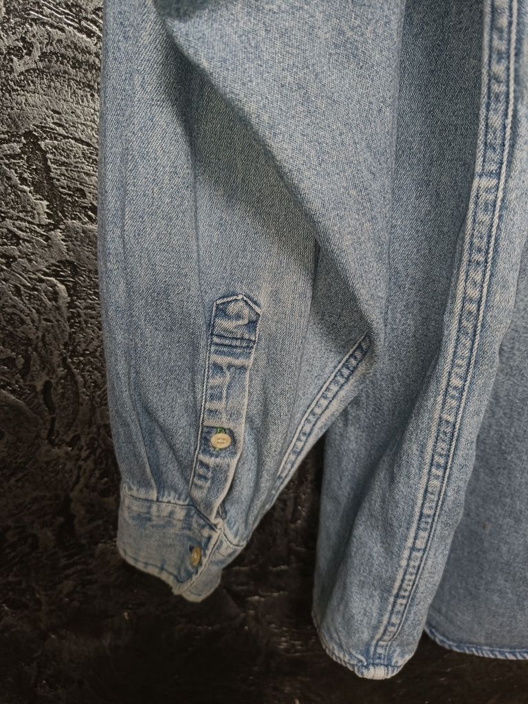 Джинсовка Tommy Hilfiger размер L джинсовая рубашка