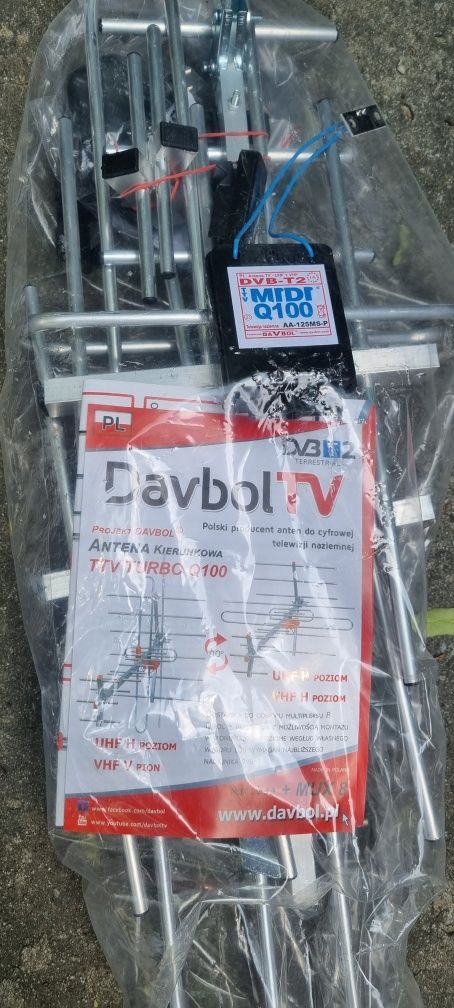 Antena DVBT2 Davbol TTV TURBO Q100