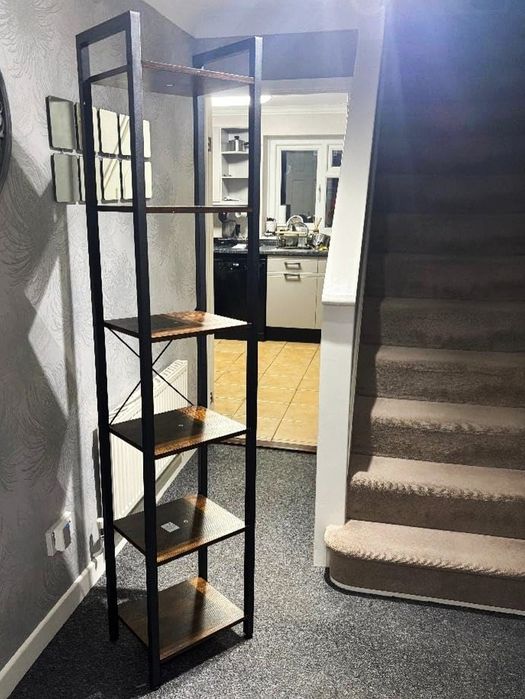 Solidny Regał Na Książki Kwiaty Dekoracje Industrial Loft
