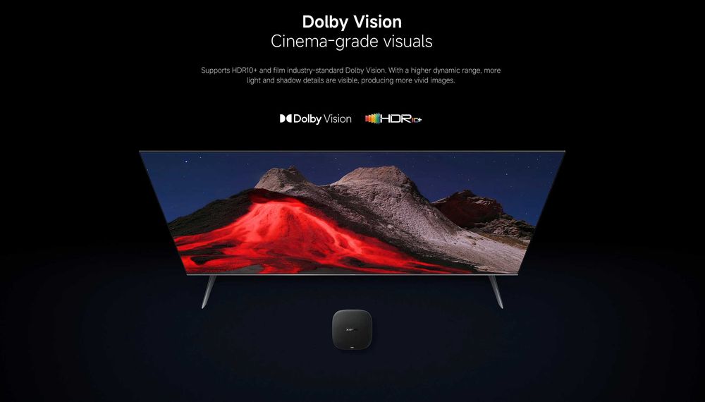 Смарт приставка Xiaomi TV Box S 4K 3rd Gen S905X5M 2/32Gb MDZ-32-AA
