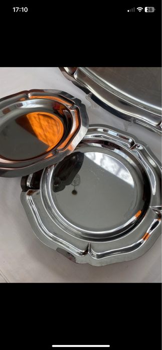 Vintage conjunto de 3 tabuleiros