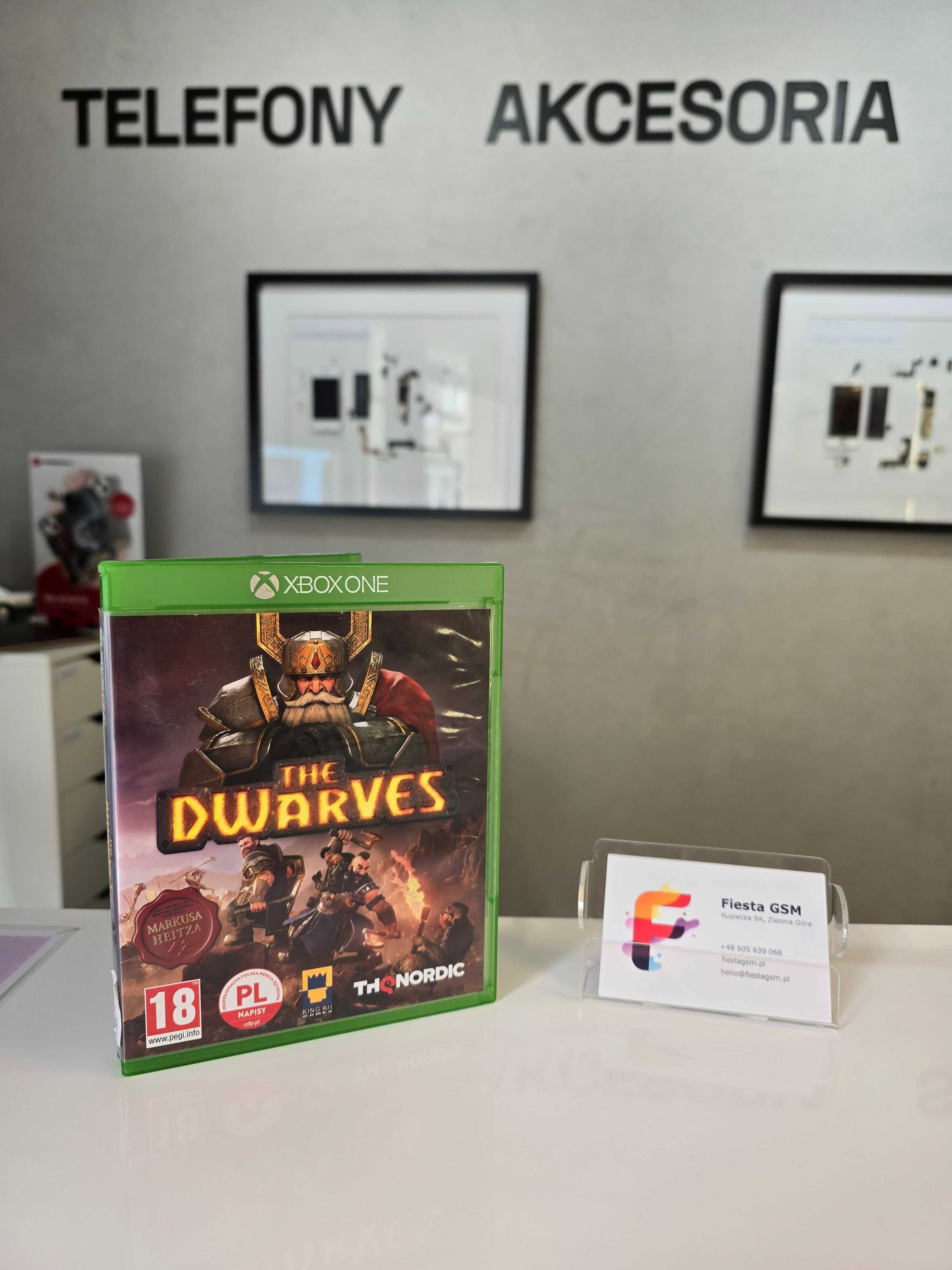 Gra na xbox One - The Dwarves, wersja PL.