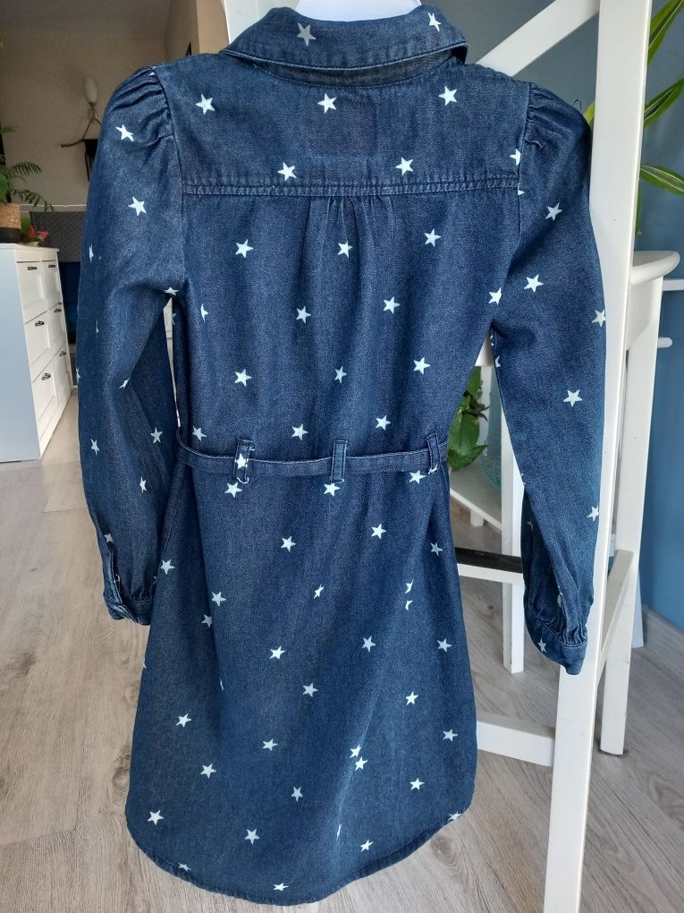 Sukienka szmijzerka rozm 140
