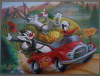 Puzzle Looney Tunes Trefl 30 Sylwester Bugs KaczorDaffy Tweety KOMPLET