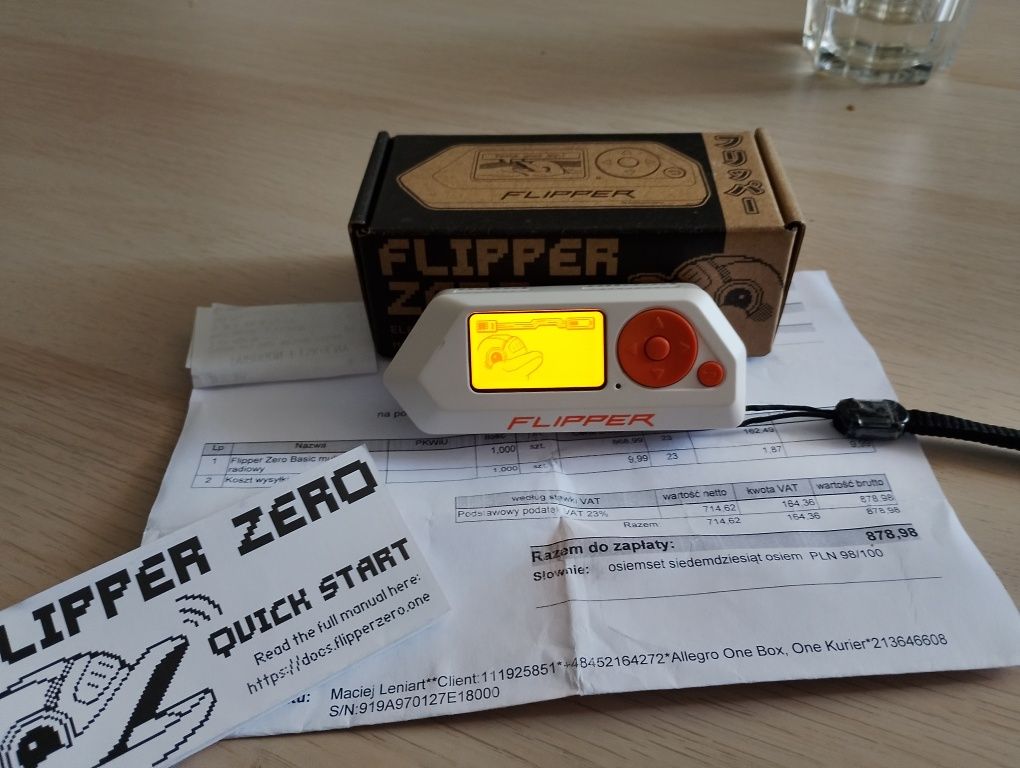 flipper zero +moduł esp8226 z anteną