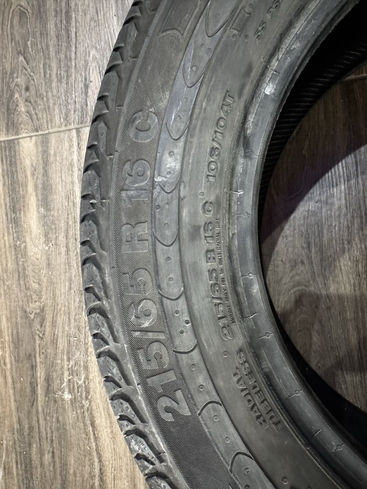 Opona Continetal Vanco 2 215/65/16C 106/104T Jak Nowa
