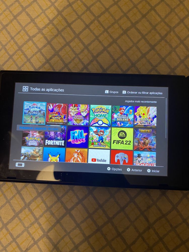 Nintendo switch como nova