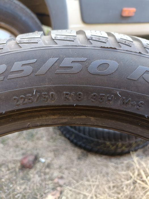 2szt 225/50/18 Pirelli 6mm Dot3619 Zima