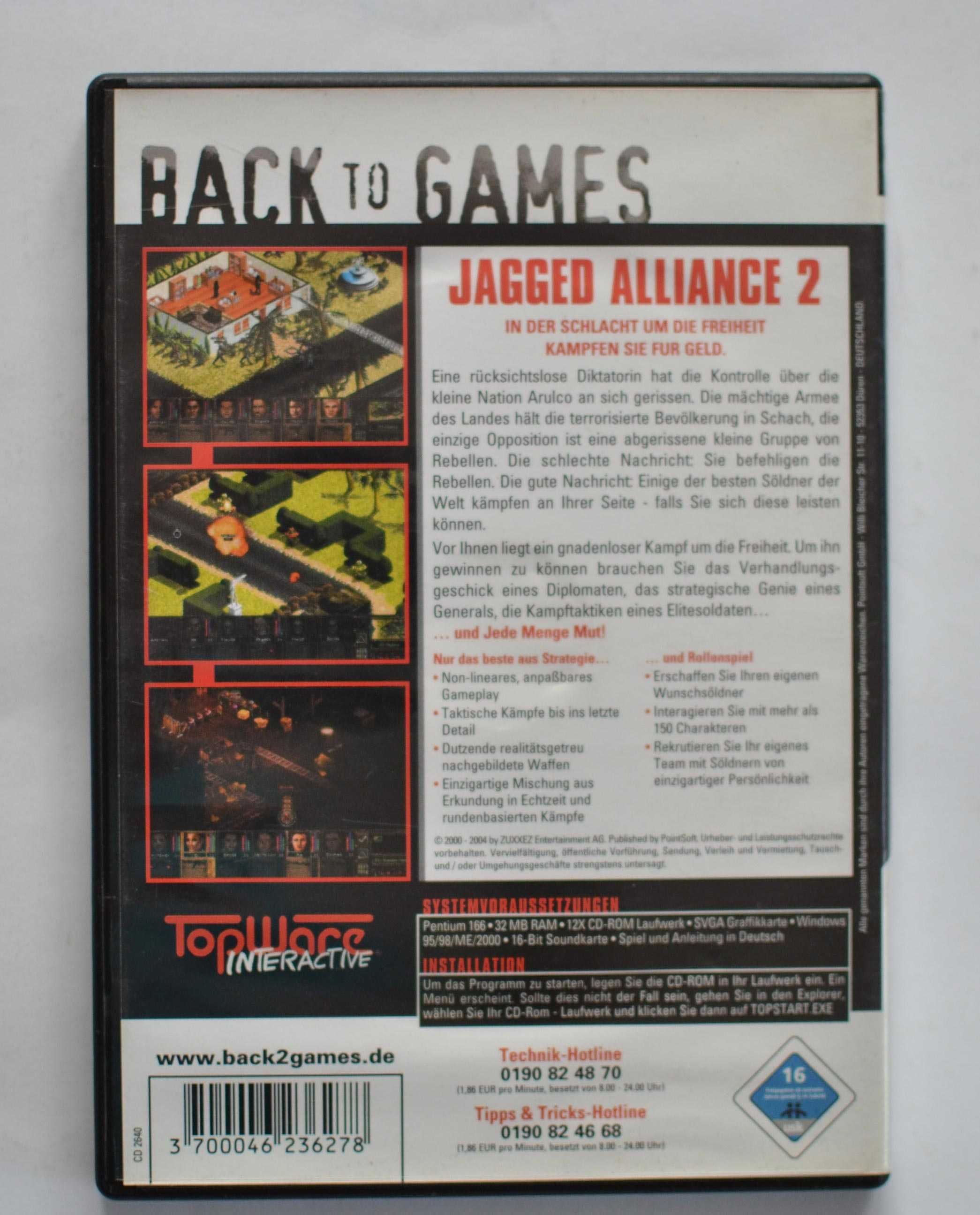 Jagged alliance 2 PC