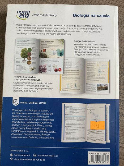 Biologia na czasie 2, zakres rozszerzony, M. Guzik, R. Kozik, W. Zamac