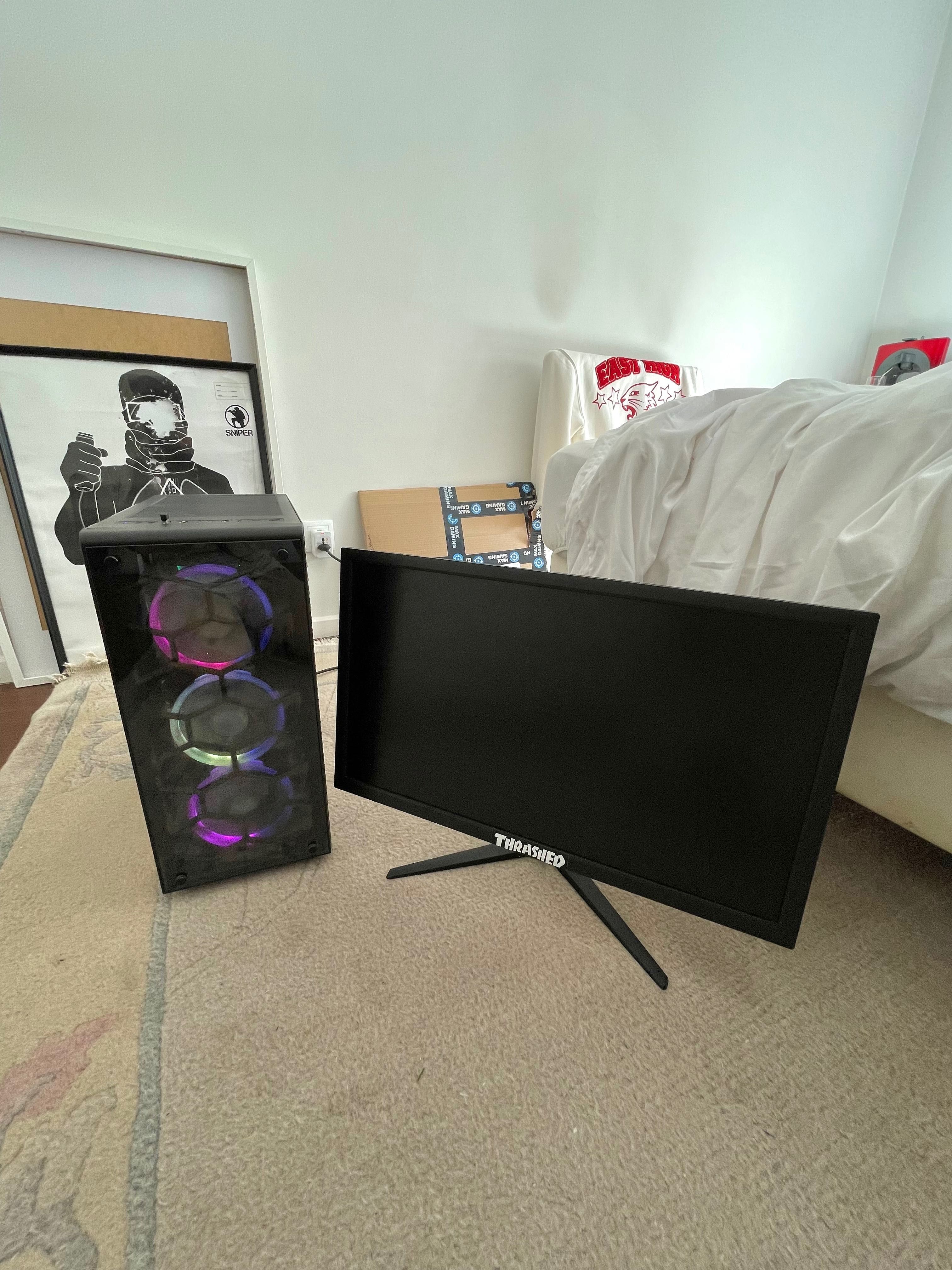 PC gamer 1070ti i7 8400k+monitor 240hz