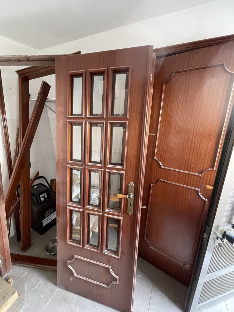 Portas usadas maçica como novas
