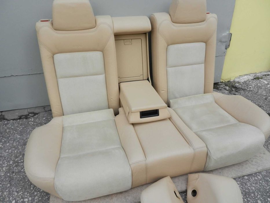 Fotele Recaro Passat B5 FL 2003 skóra alcantara Podgrzewana Kanapa