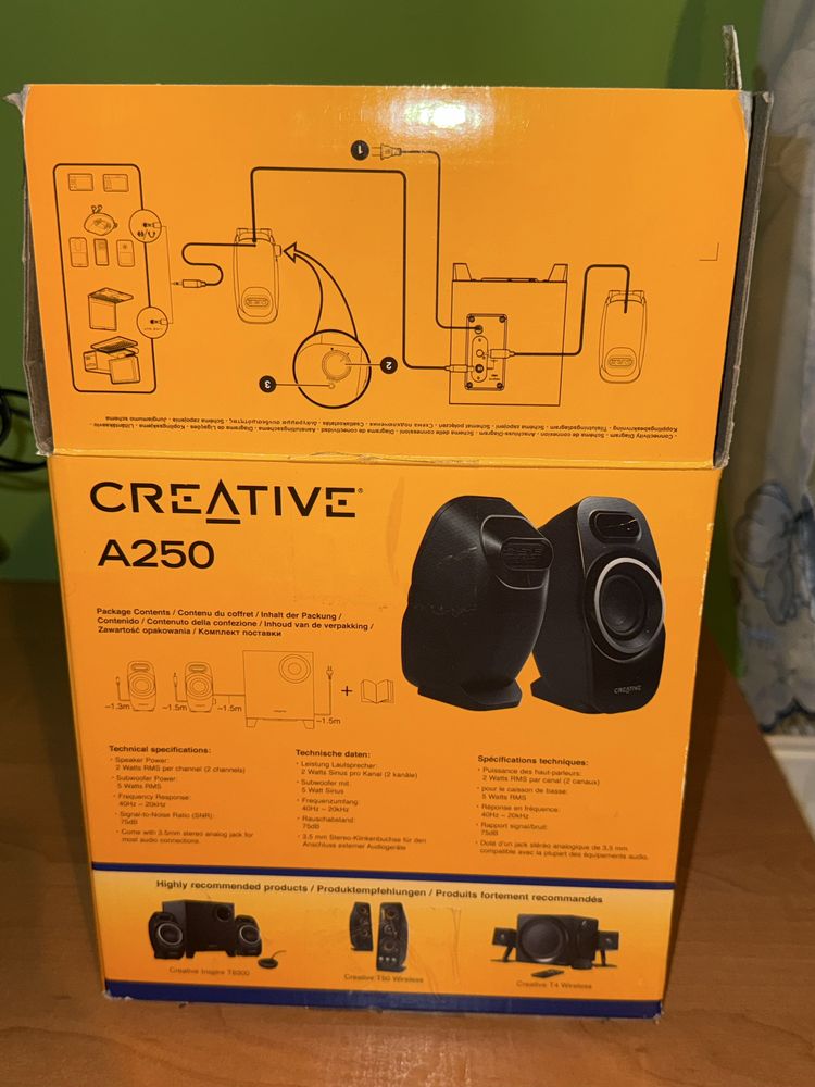 Głośniki Creative A250