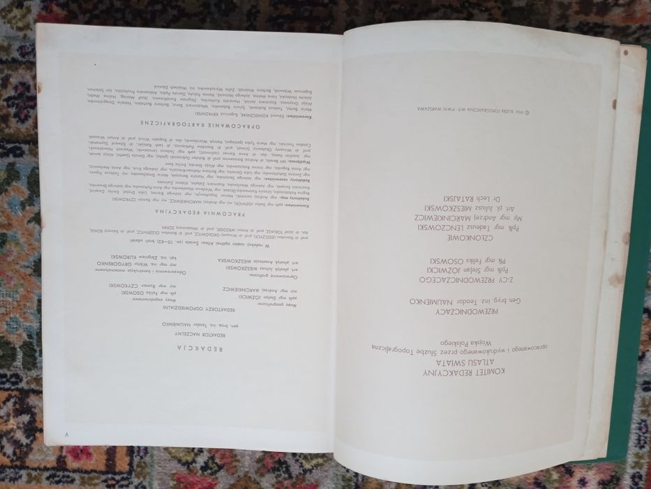 Atlas Świata PWN 1962