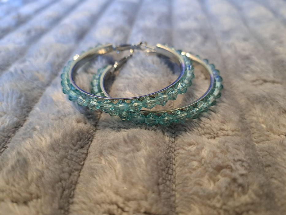 Nowe kolczyki kółka