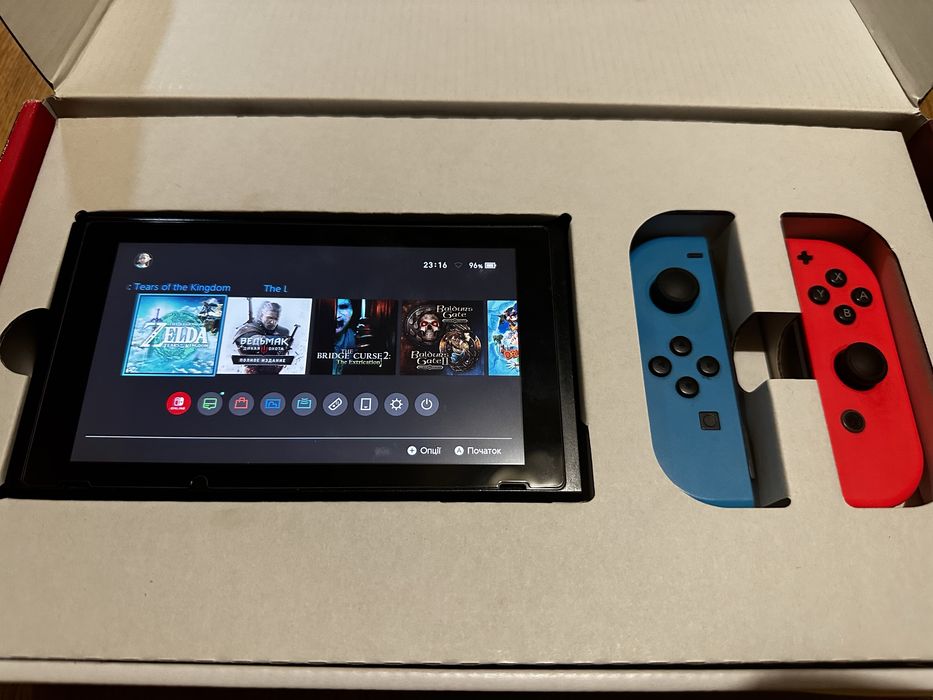 Продам nintendo switch V2
