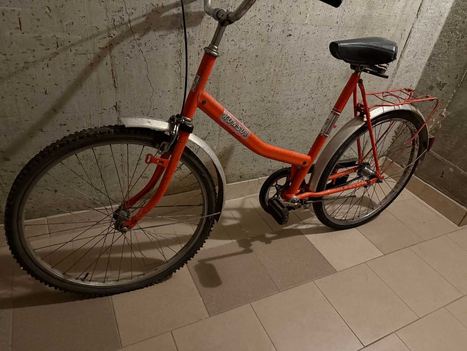 Stary rower retro