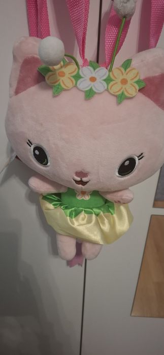 Nowy  plecak przytulanka koci domek Gabby Dollhouse